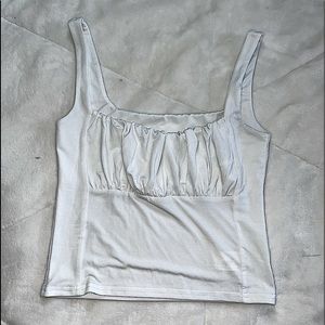 AMAZON Ruched Tank Top